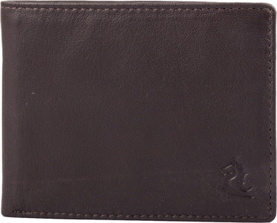 Kara Men Brown Genuine Leather Wallet(6 Card Slots)