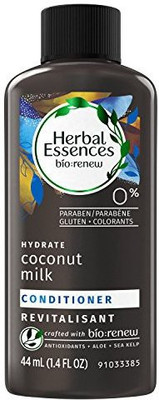 Herbal Essences Biorenew Coconut Milk Hydrate Conditioner, 1.4 Fl Oz(40 ml)
Herbal Essences Biorenew Coconut Milk Hydrate Conditioner, 1.4 Fl Oz(40 ml)