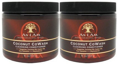 As I Am Coconut Cowash Cleansing Conditioner 16Oz Pack Of Two(470 ml)