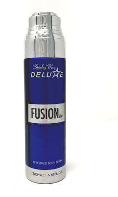SHIRLEY MAY DELUXE FUSION BLUE (Imported From U.A.E) Body Spray - For Men(200 ml)
SHIRLEY MAY DELUXE FUSION BLUE (Imported From U.A.E) Body Spray - For Men(200 ml)