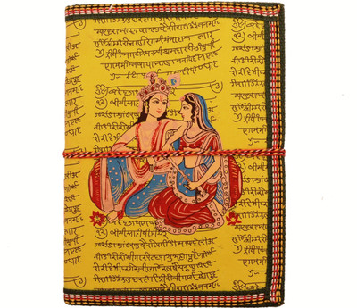 Purpledip Book-size Diary(Handmade Paper Journal with Thread Closuer : Radha-Krishna Eternal Love, Multicolor)
Purpledip Book-size Diary(Handmade Paper Journal with Thread Closuer : Radha-Krishna Eternal Love, Multicolor)
