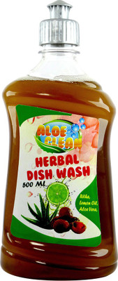 Aloe clean Herbal Dish Wash & Slab Gel (Single) - Chemical Free Dish Washing Detergent + Reetha + Aloe Vera Juice + Lemon Oil Dish Cleaning Gel(AloeVera, 500 ml)
Aloe clean Herbal Dish Wash & Slab Gel (Single) - Chemical Free Dish Washing Detergent + Reetha + Aloe Vera Juice + Lemon Oil Dish Cleaning Gel(AloeVera, 500 ml)