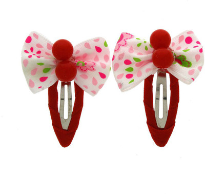 Anuradha Art Jewellery Side Pin Tic Tac Clip(Red, White) 
Anuradha Art Jewellery Side Pin Tic Tac Clip(Red, White)