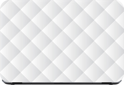 Flipkart SmartBuy white diamond abstract Premium LG Vinyl (matte) Laptop Decal 13.3
