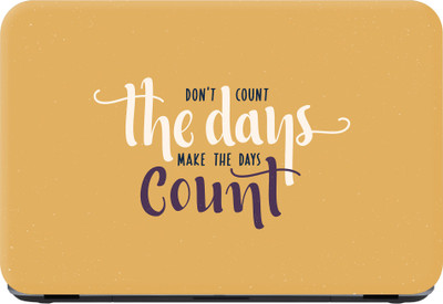 Flipkart SmartBuy count Premium LG Vinyl (matte) Laptop Decal 14.1
