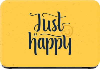 Flipkart SmartBuy just a happy Premium LG Vinyl (matte) Laptop Decal 15.6