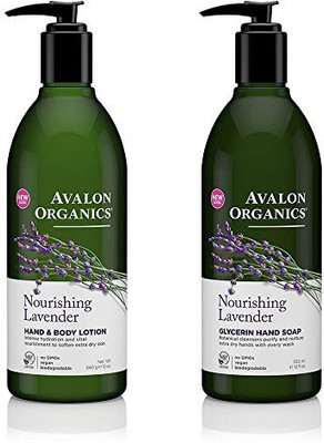 Avalon Organics Nourishing Glycerin Lavender Hand Soap And Hand & Body Lotion(354.89 ml)
Avalon Organics Nourishing Glycerin Lavender Hand Soap And Hand & Body Lotion(354.89 ml)