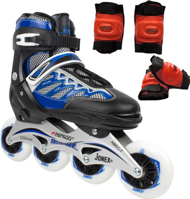 Hipkoo JONEX SPEED INLINE SKATE 178 WITH SKATE BAG AND PROTECTIVE SET 2, WHEEL SIZE 100 MM, LARGE In-line Skates - Size 6.5-9 UK(Multicolor)
Hipkoo JONEX SPEED INLINE SKATE 178 WITH SKATE BAG AND PROTECTIVE SET 2, WHEEL SIZE 100 MM, LARGE In-line Skates - Size 6.5-9 UK(Multicolor)