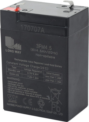 Vihan Electric Vehicles Company 6V4.5A Battery Toy Accessory(Suitable for Kids Ride on Bikes and Cars Black)
Vihan Electric Vehicles Company 6V4.5A Battery Toy Accessory(Suitable for Kids Ride on Bikes and Cars Black)