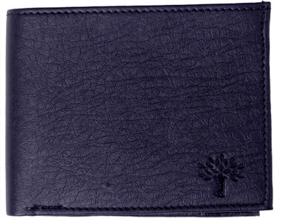 VSR Men Black Artificial Leather Wallet(10 Card Slots)