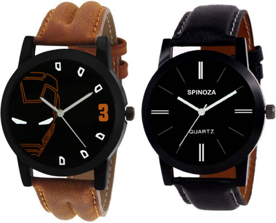 SPINOZA 02S01P147 professional leather belt stylish and attractive couple Watch - For Men
SPINOZA 02S01P147 professional leather belt stylish and attractive couple Watch - For Men