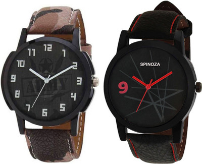 SPINOZA 02S01P146 professional leather belt stylish and attractive couple Watch - For Men
SPINOZA 02S01P146 professional leather belt stylish and attractive couple Watch - For Men
