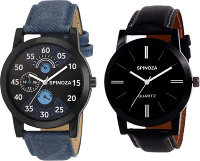 SPINOZA 02S01P138 professional leather belt stylish and attractive couple Watch - For Men
SPINOZA 02S01P138 professional leather belt stylish and attractive couple Watch - For Men