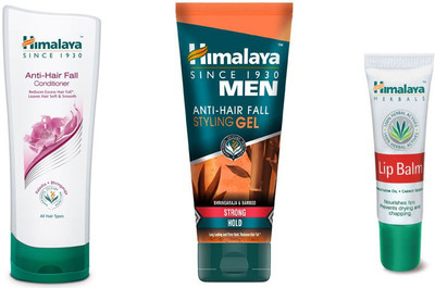 Himalaya Anti Hair Fall Conditioner, Men Anti Hair Fall Styling Gel, Lip Balm(Set of 3)
Himalaya Anti Hair Fall Conditioner, Men Anti Hair Fall Styling Gel, Lip Balm(Set of 3)