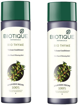 BIOTIQUE BIO THYME VOLUME CONDITIONER FOR FINE & THINNING HAIR 200ml(400 ml)