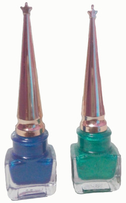MAYSI Blue or Green Combo Glitter Women Shiny Long Lasting Liquid Brush Eye Liner Waterproof Makeup Eyeliner 10 ml(Blue,Green)
MAYSI Blue or Green Combo Glitter Women Shiny Long Lasting Liquid Brush Eye Liner Waterproof Makeup Eyeliner 10 ml(Blue,Green)
