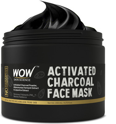 WOW SKIN SCIENCE Activated Charcoal Face Mask with PM 2.5 Anti Pollution Shield - Wash Off(200 ml)
WOW SKIN SCIENCE Activated Charcoal Face Mask with PM 2.5 Anti Pollution Shield - Wash Off(200 ml)
