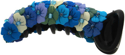 Anuradha Art Jewellery Banana Clip Banana Clip(Blue)