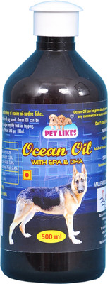 PET LIKES Ocean Oil ( 500ml ) Fish 500 ml Dry Dog Food