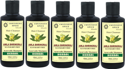 Continent Spice Khadi Amla & Bhringraj Herbal Hair Cleanser (SLS & Paraben Free) CS682005(500)
Continent Spice Khadi Amla & Bhringraj Herbal Hair Cleanser (SLS & Paraben Free) CS682005(500)