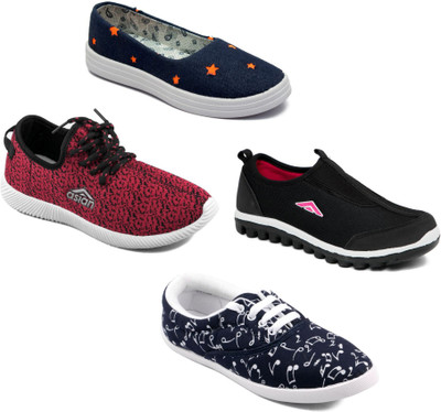 Asian Women Casual & Running Shoes Combo Pack of 4 Walking Shoes For Women(Multicolor
Asian Women Casual & Running Shoes Combo Pack of 4 Walking Shoes For Women(Multicolor