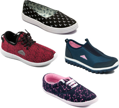Asian Women Casual & Running Shoes Combo Pack of 4 Walking Shoes For Women(Multicolor
Asian Women Casual & Running Shoes Combo Pack of 4 Walking Shoes For Women(Multicolor