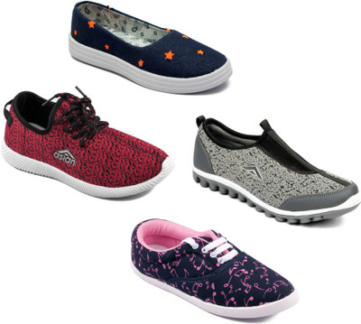 Asian Women Casual & Running Shoes Combo Pack of 4 Walking Shoes For Women(Multicolor
Asian Women Casual & Running Shoes Combo Pack of 4 Walking Shoes For Women(Multicolor
