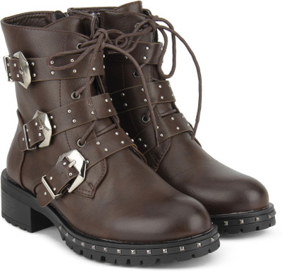 Chemistry Boots For Women(Brown
