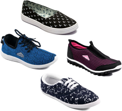 Asian Women Casual & Running Shoes Combo Pack of 4 Walking Shoes For Women(Multicolor
Asian Women Casual & Running Shoes Combo Pack of 4 Walking Shoes For Women(Multicolor