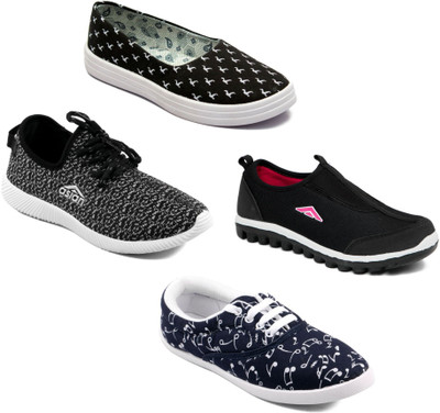 Asian Women Casual & Running Shoes Combo Pack of 4 Walking Shoes For Women(Multicolor
Asian Women Casual & Running Shoes Combo Pack of 4 Walking Shoes For Women(Multicolor