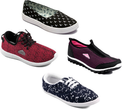 Asian Women Casual & Running Shoes Combo Pack of 4 Walking Shoes For Women(Multicolor
Asian Women Casual & Running Shoes Combo Pack of 4 Walking Shoes For Women(Multicolor