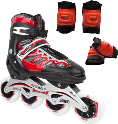Hipkoo Jonex LEADER Inline skates with skate bag and protective set 2, 178 Large 100 mm, Size 40-43 In-line Skates - Size 6.5-9 UK(Multicolor)
Hipkoo Jonex LEADER Inline skates with skate bag and protective set 2, 178 Large 100 mm, Size 40-43 In-line Skates - Size 6.5-9 UK(Multicolor)