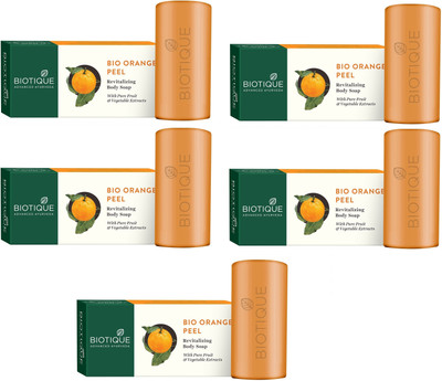 BIOTIQUE BIO ORANGE PEEL BODY CLEANSER REVITALIZING BODY SOAP WITH PURE FRUIT & VEGETABLE EXTRACTS 150GM(750 g, Pack of 5)
BIOTIQUE BIO ORANGE PEEL BODY CLEANSER REVITALIZING BODY SOAP WITH PURE FRUIT & VEGETABLE EXTRACTS 150GM(750 g, Pack of 5)