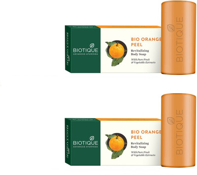 BIOTIQUE BIO ORANGE PEEL BODY CLEANSER REVITALIZING BODY SOAP WITH PURE FRUIT & VEGETABLE EXTRACTS 150GM(300 g, Pack of 2)
BIOTIQUE BIO ORANGE PEEL BODY CLEANSER REVITALIZING BODY SOAP WITH PURE FRUIT & VEGETABLE EXTRACTS 150GM(300 g, Pack of 2)