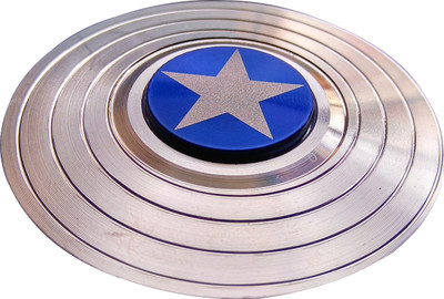 S.Blaze Amazing Metal Silver Rounded Avenger Shield Captain America Fidget Spinner Toy for Kids & Adults(Silver)
S.Blaze Amazing Metal Silver Rounded Avenger Shield Captain America Fidget Spinner Toy for Kids & Adults(Silver)