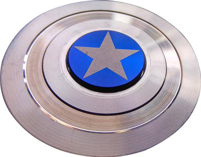 S.Blaze Amazing Silver Metal Rounded Captain America Avenger Shield Fidget Spinner Toy for Kids & Adults(Silver)
S.Blaze Amazing Silver Metal Rounded Captain America Avenger Shield Fidget Spinner Toy for Kids & Adults(Silver)