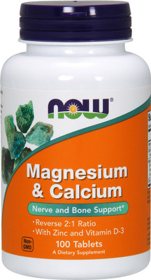 Now Foods Magnesium and Calcium(100 No)