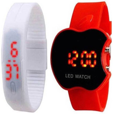 Fashion Gateway Apple Led and Digital Band (Also best for gifting) Watch - For Boys & Girls
Fashion Gateway Apple Led and Digital Band (Also best for gifting) Watch - For Boys & Girls