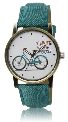 CM Girls Watch I WANT TO RIDE BICYCLE- Green Bicycle Printed On Dial LR 0229 Watch - For Men & Women
CM Girls Watch I WANT TO RIDE BICYCLE- Green Bicycle Printed On Dial LR 0229 Watch - For Men & Women