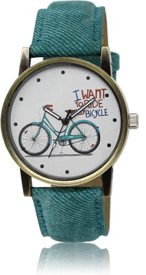 SRK ENTERPRISE Women Watch I WANT TO RIDE BICYCLE- Green Bicycle Printed On Dial LR 0229 Watch - For Men & Women
SRK ENTERPRISE Women Watch I WANT TO RIDE BICYCLE- Green Bicycle Printed On Dial LR 0229 Watch - For Men & Women