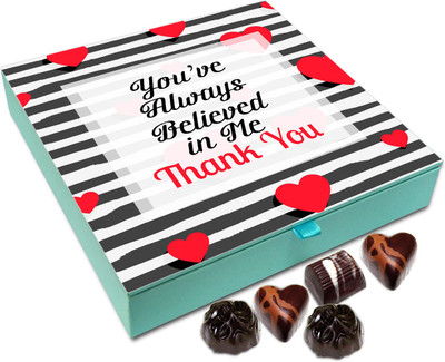 Chocholik Gift Box - You Have Always Believed In Me Chocolate Box - 9pc Truffles(108 g)
Chocholik Gift Box - You Have Always Believed In Me Chocolate Box - 9pc Truffles(108 g)