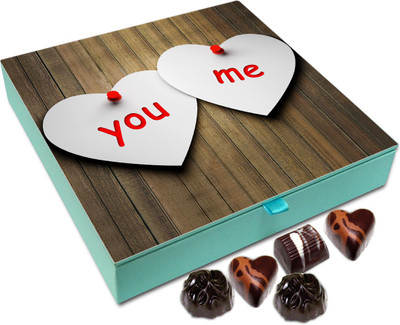 Chocholik Gift Box - You And Me Forever Together Chocolate Box - 9pc Truffles(108 g)
Chocholik Gift Box - You And Me Forever Together Chocolate Box - 9pc Truffles(108 g)