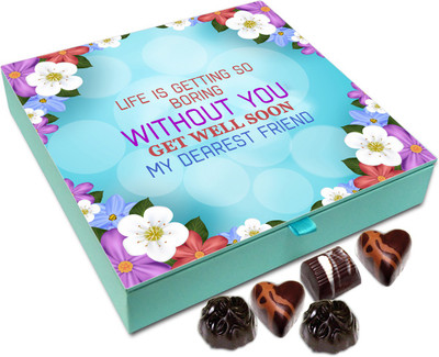 Chocholik Gift Box - Life Is Getting So Boring Without You Chocolate Box - 9pc Truffles(108 g)
Chocholik Gift Box - Life Is Getting So Boring Without You Chocolate Box - 9pc Truffles(108 g)