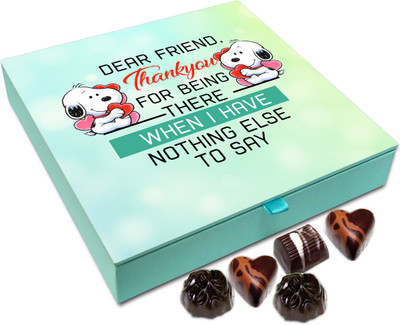 Chocholik Gift Box - When I Have to Nothing Else to Say Chocolate Box - 9pc Truffles(108 g)
Chocholik Gift Box - When I Have to Nothing Else to Say Chocolate Box - 9pc Truffles(108 g)