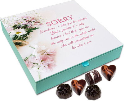 Chocholik Gift Box - I Take You for Granted Chocolate Box - 9pc Truffles(108 g)
Chocholik Gift Box - I Take You for Granted Chocolate Box - 9pc Truffles(108 g)