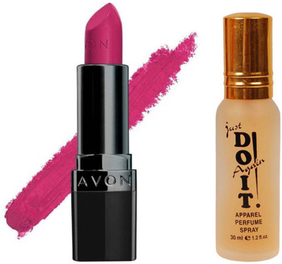 Avon Anew True Color Perfectly Matte Lipstick (4 g, Splendidly Fuschia) with one do it perfume 30 ml(Set of 2)
Avon Anew True Color Perfectly Matte Lipstick (4 g, Splendidly Fuschia) with one do it perfume 30 ml(Set of 2)