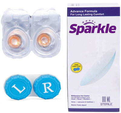 Sparkle 1 Pair ( Honey ) Zero Power Monthly Contact Lens(Zero Power, Honey, Pack of 1)
Sparkle 1 Pair ( Honey ) Zero Power Monthly Contact Lens(Zero Power, Honey, Pack of 1)