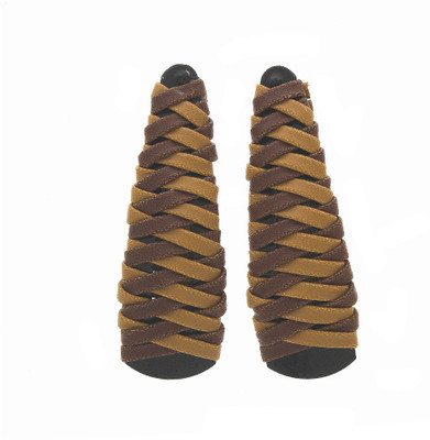 Anuradha Art Jewellery Side Pin Tic Tac Clip(Brown)