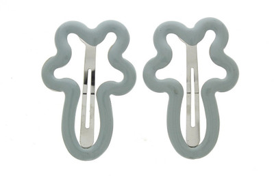 Anuradha Art Jewellery Side Pin Tic Tac Clip(Green)