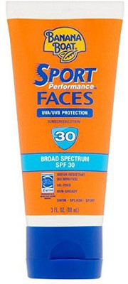 Banana Boat Sport Performance Faces Sunscreen Lotion SPF 30,(88.73 ml)